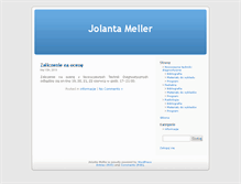 Tablet Screenshot of jolanta.meller.net.pl
